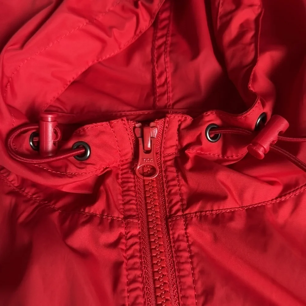 J.Crew Mercantile Red packable jacket, windbreaker women’s size small MERCANTILE